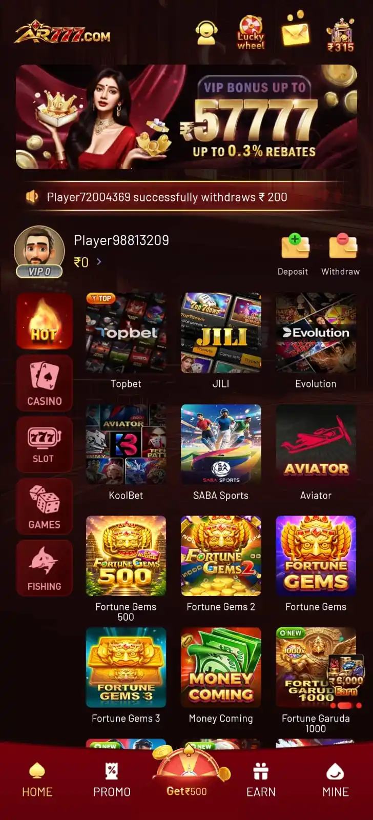 AR777 App – Mobile Gaming App for Android Users